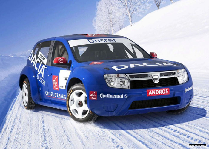 Dacia Duster Ice Rally Car