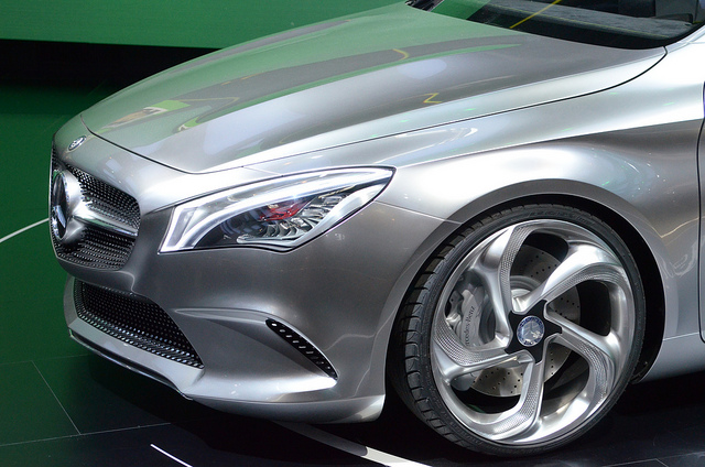 Mercedes Concept Style Coupe Turbine Wheels