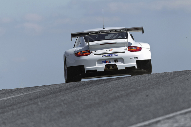 Porsche 911 GT3 RSR Back View