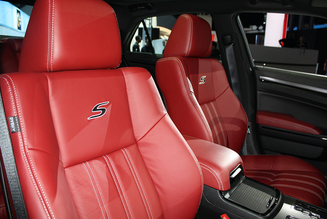 Interior of the 2012 Chrysler 300 SRT8 Back-Seats