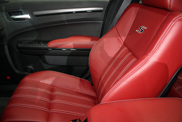 Interior of the 2012 Chrysler 300 SRT8 Seats