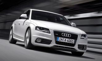 Audi A4 front view