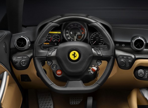 Ferrari F12berlinetta, earns the 'Golden Steering Wheel 2012'