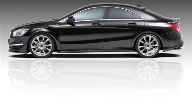 Mercedes CLA 250 side view