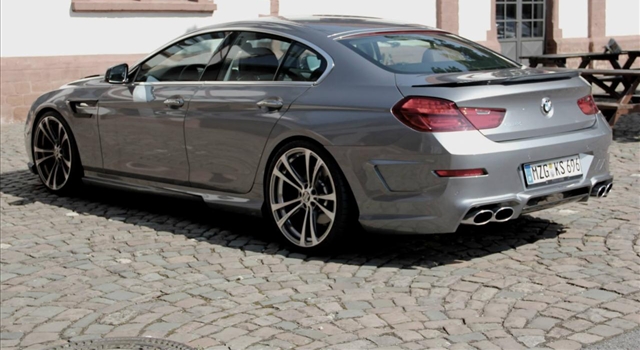 Bmw 6 Series Gran Coupe left rear view