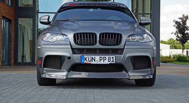 Bmw X6 M by PP Front View