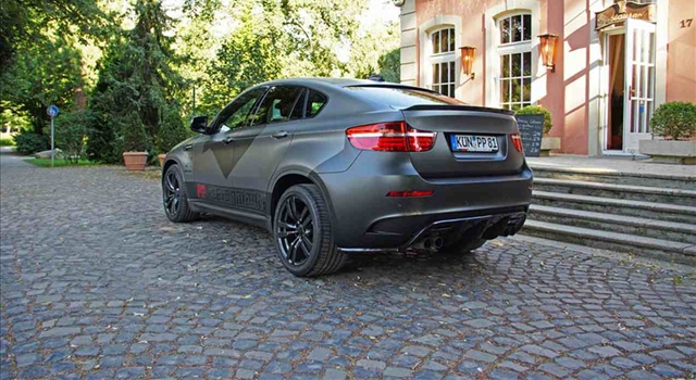 Bmw X6 M by PP Rear View