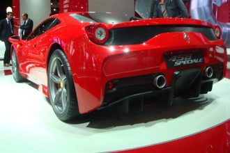 Ferrari 458 Special Rear View
